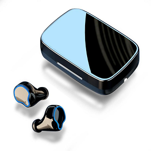 MnM - M9 Wireless Earphones BT 5.1 TWS Touch HiFi 9D Stereo + 2000mAh Case