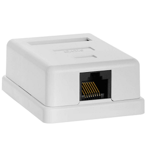 CAT5 Single Surface Mount Box (PCB Jack)