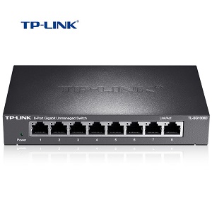 TP-Link 8-port Desktop Gigabit Switch, 8 10/100/1000M RJ45 Ports, Plastic Case