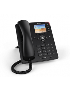 Snom D713 4-line Desktop SIP Phone - No PSU Included - 4-line 2.8'' Colour Display